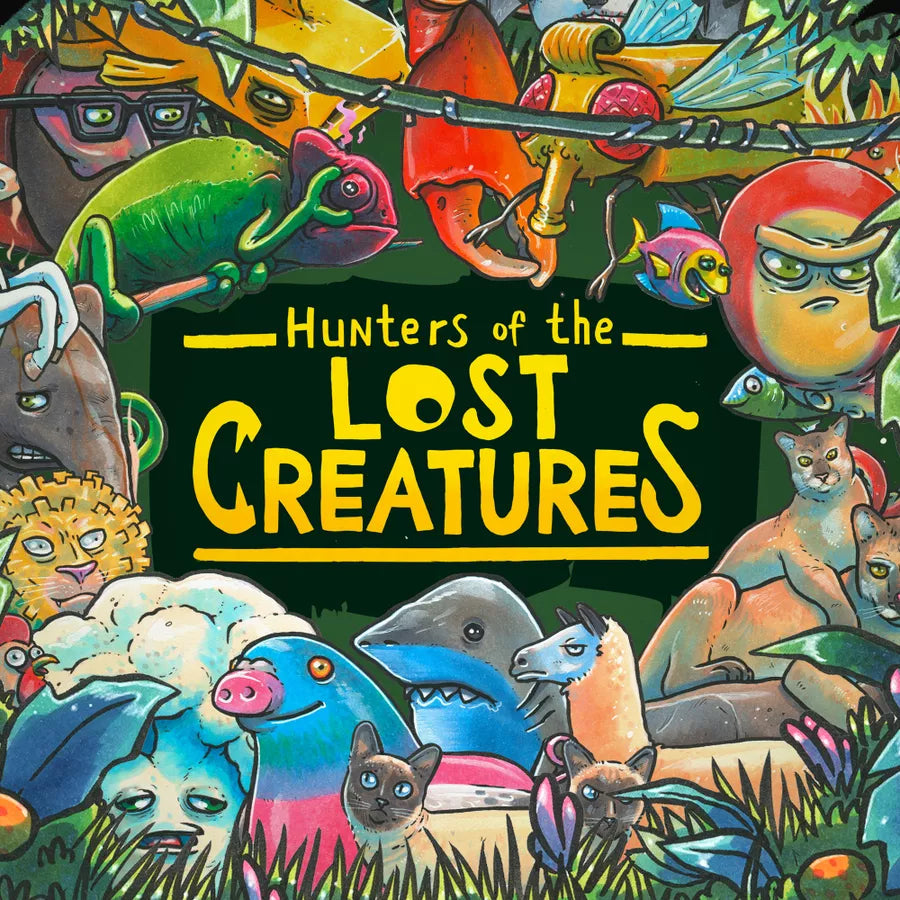 Hunters of the Lost Creatures Card Games Wonderbow Games