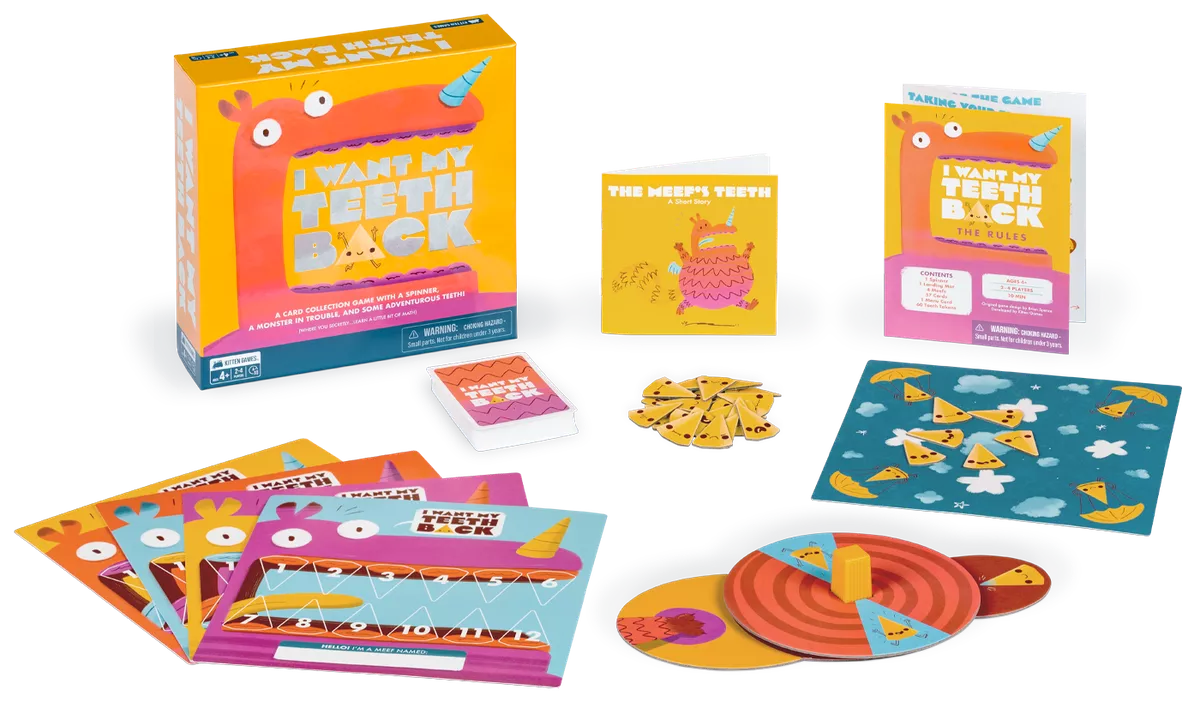 I Want My Teeth Back Board Games Exploding Kittens