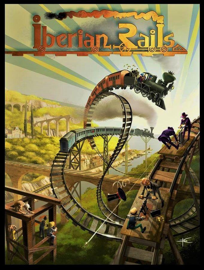 Iberian Rails Board Games Monsoon Publishing