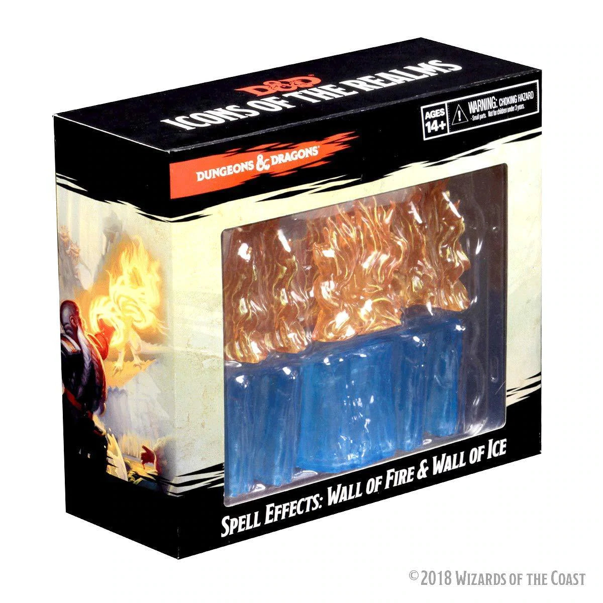 Icons of the Realm: Wall of Fire & Wall of Ice Miniatures Wizkids