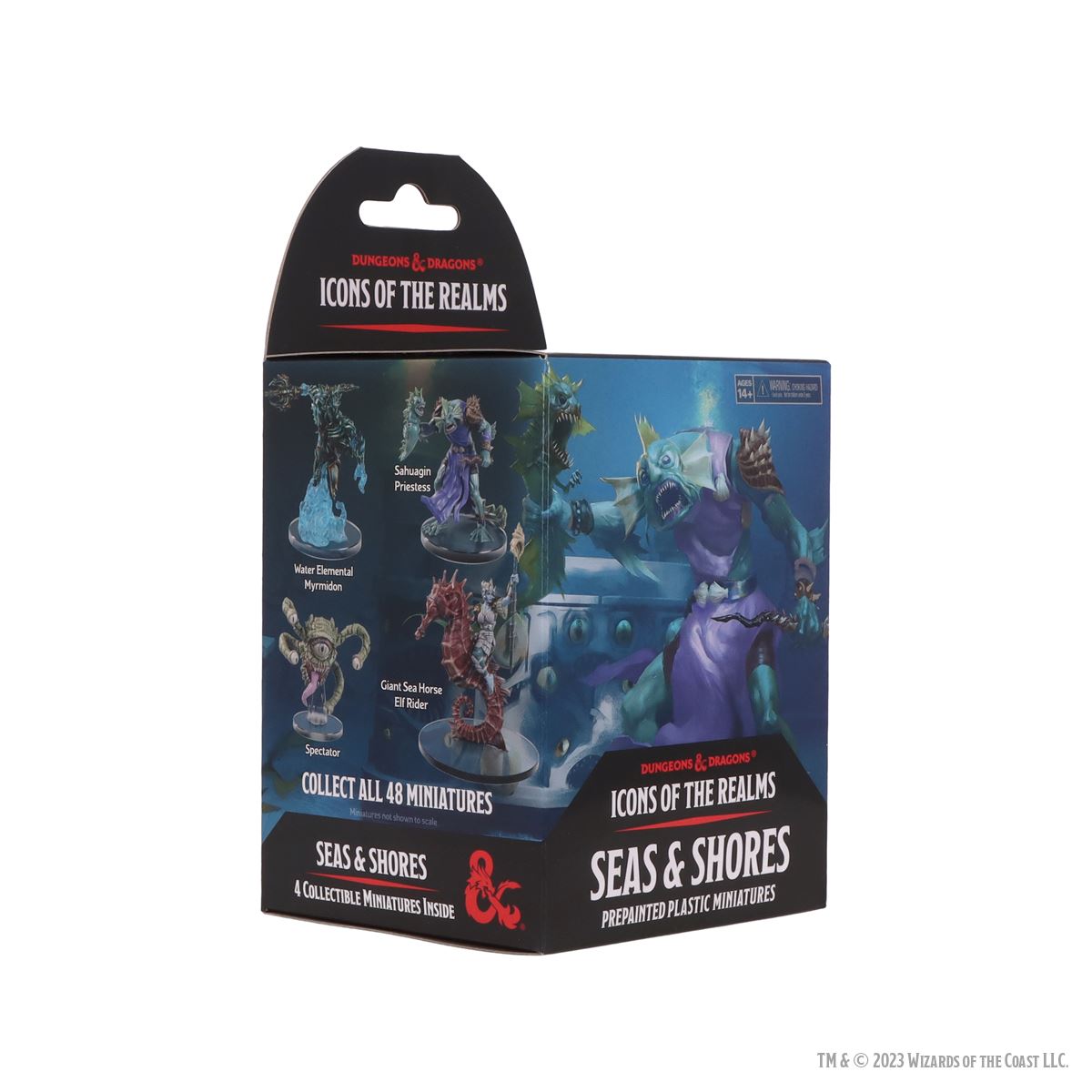 Icons of the Realms: Seas & Shores Booster Miniatures Wizkids