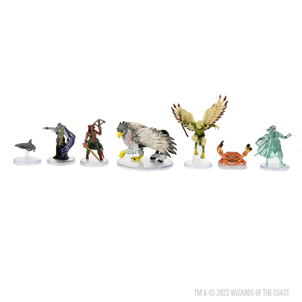 Icons of the Realms: Seas & Shores Booster Miniatures Wizkids