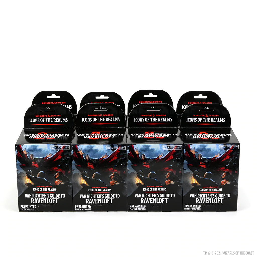 Icons of the Realms: Van Richten's Guide to Ravenloft Booster Brick Miniatures Wizkids