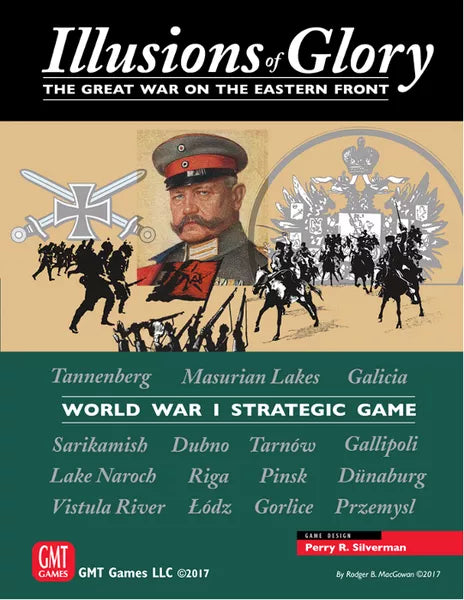 Illusions of Glory: The Great War on the Eastern Front Board Games GMT Games