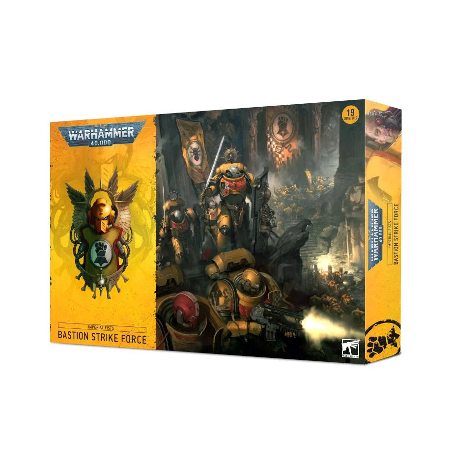 Imperial Fists – Bastion Strike Force Miniatures Games Workshop