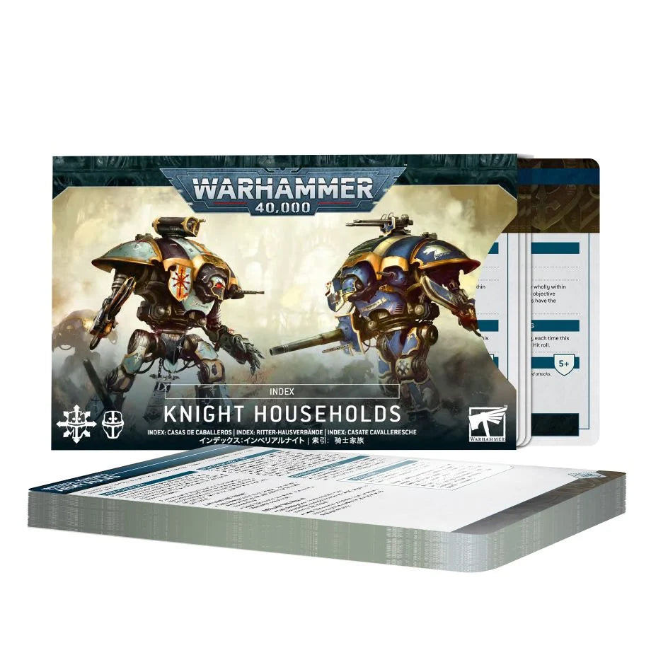 Index: Knight Households Rulebook Games Workshop
