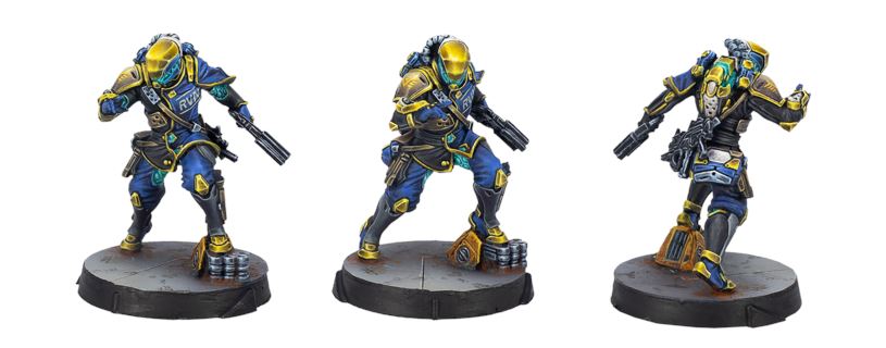 Infinity: Raveneye + Raveneye Officer Pre-order Exclusive Edition Miniature Miniatures Corvus Belli