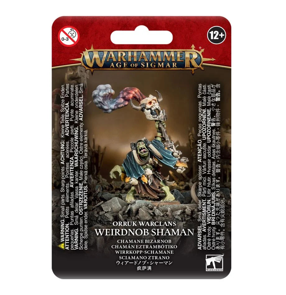 Ironjawz Orruk Weirdnob Shaman Miniatures Games Workshop