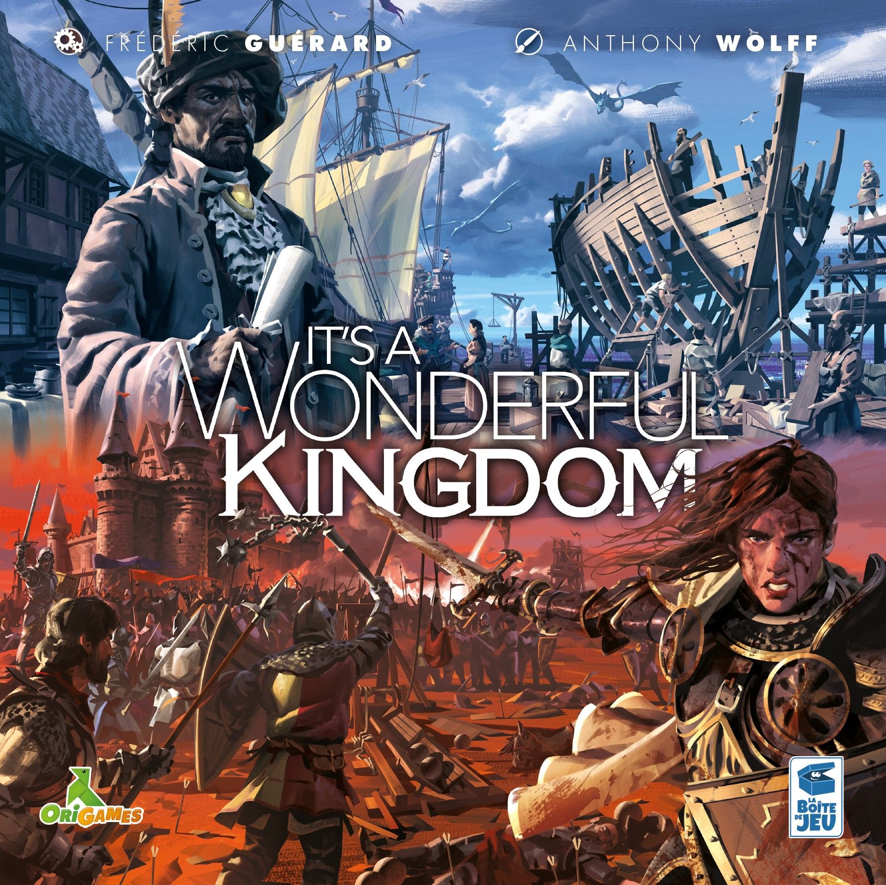 It's a Wonderful Kingdom Board Games La Boite De Jeu