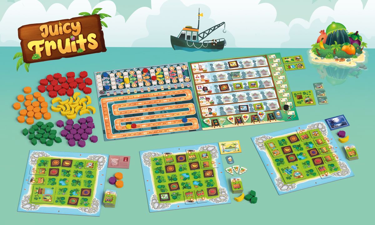 Juicy Fruits Board Games CAPSTONE GAMES