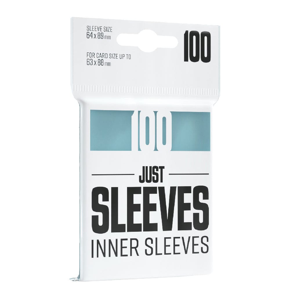 Just Sleeves Inner Sleeves 64 x 89 MM (100 sleeves) Card Sleeves Gamegenic