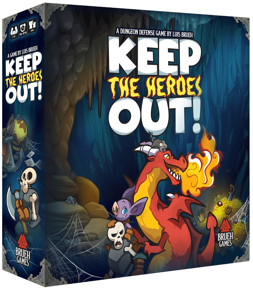Keep the Heroes Out KS Board Games Brueh Games