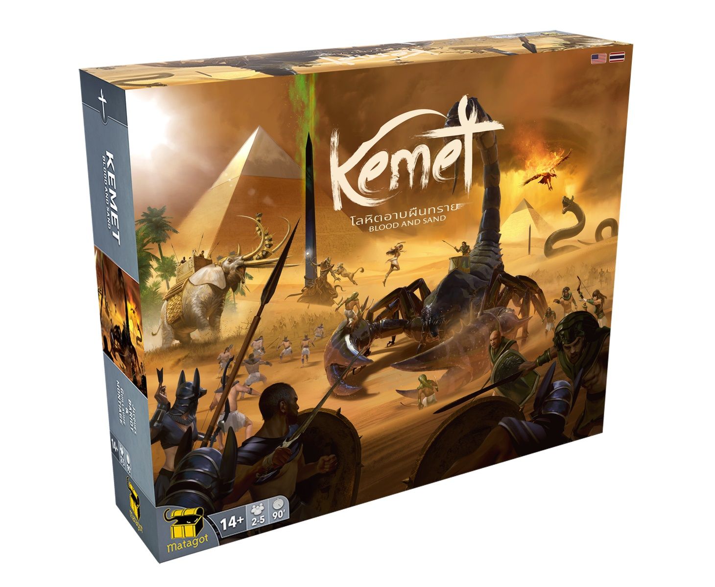 Kemet: Blood and Sand Board Games Stronghold