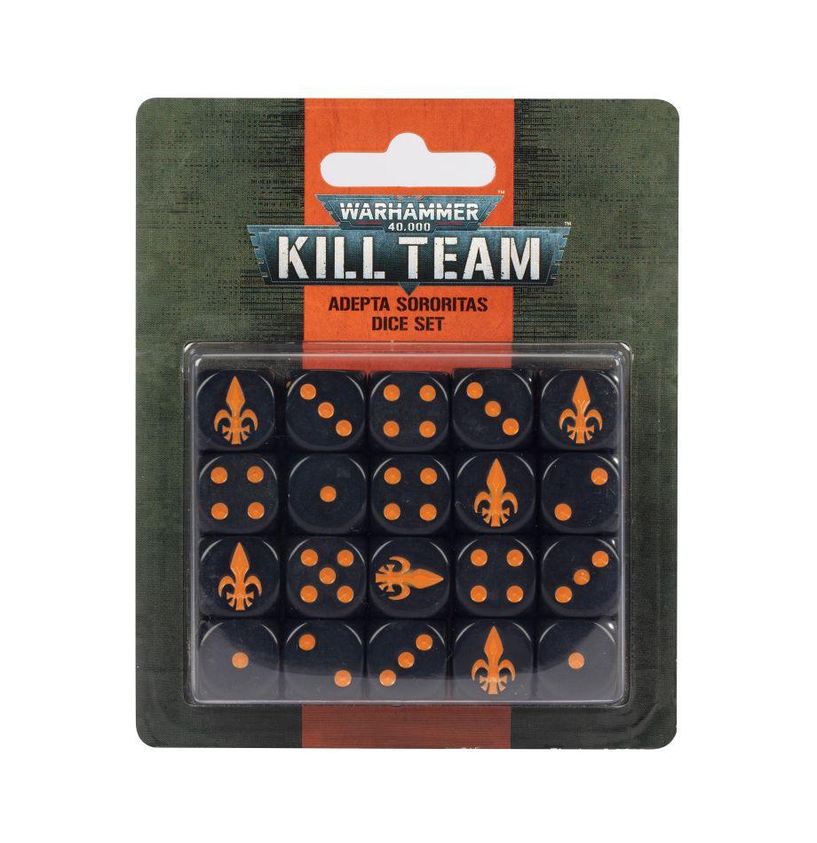 Kill Team: Adepta Sororitas Dice Set Dice Games Workshop 