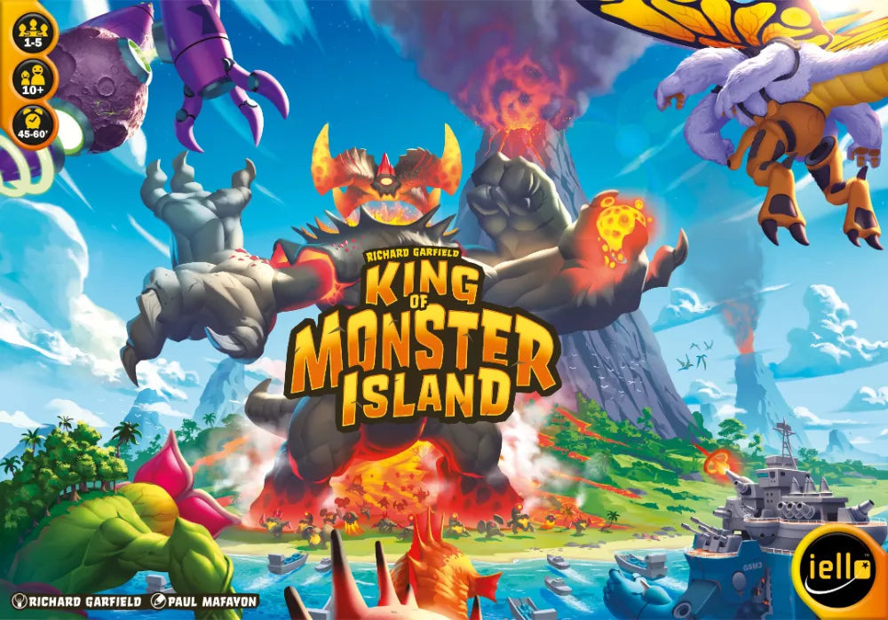 King of Monster Island Board Games Iello
