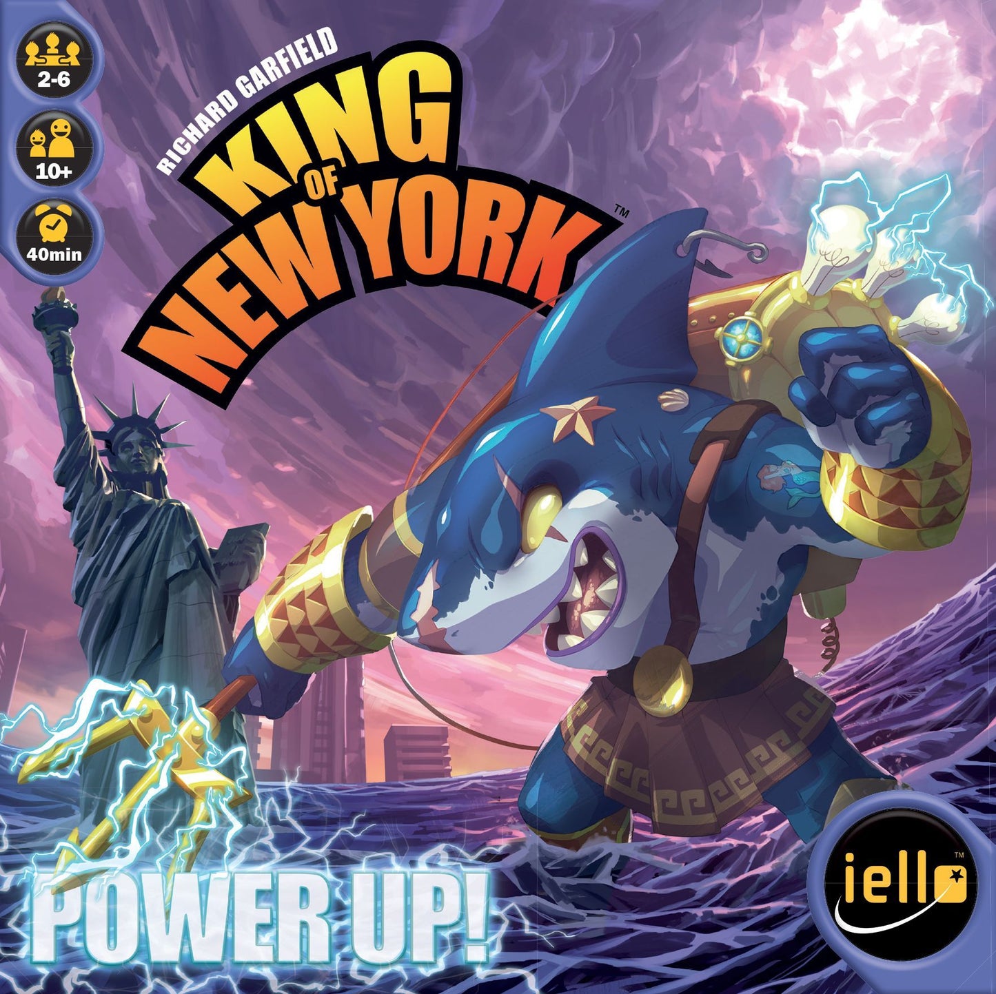 King of New York: Power up Expansion Board Games IELLO 