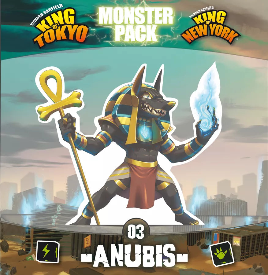 King of Tokyo: Anubis Monster Pack Board Game IELLO 