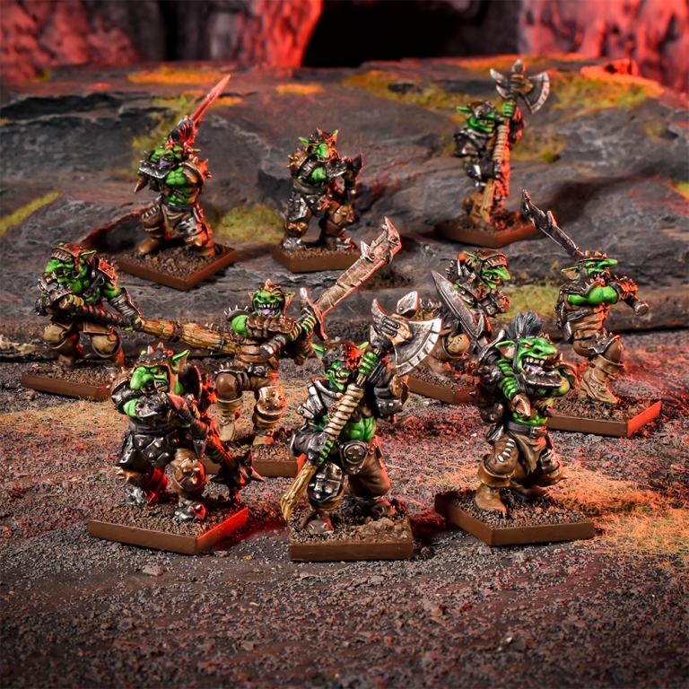 Kings of War: Goblin Luggits Troop Miniatures Mantic