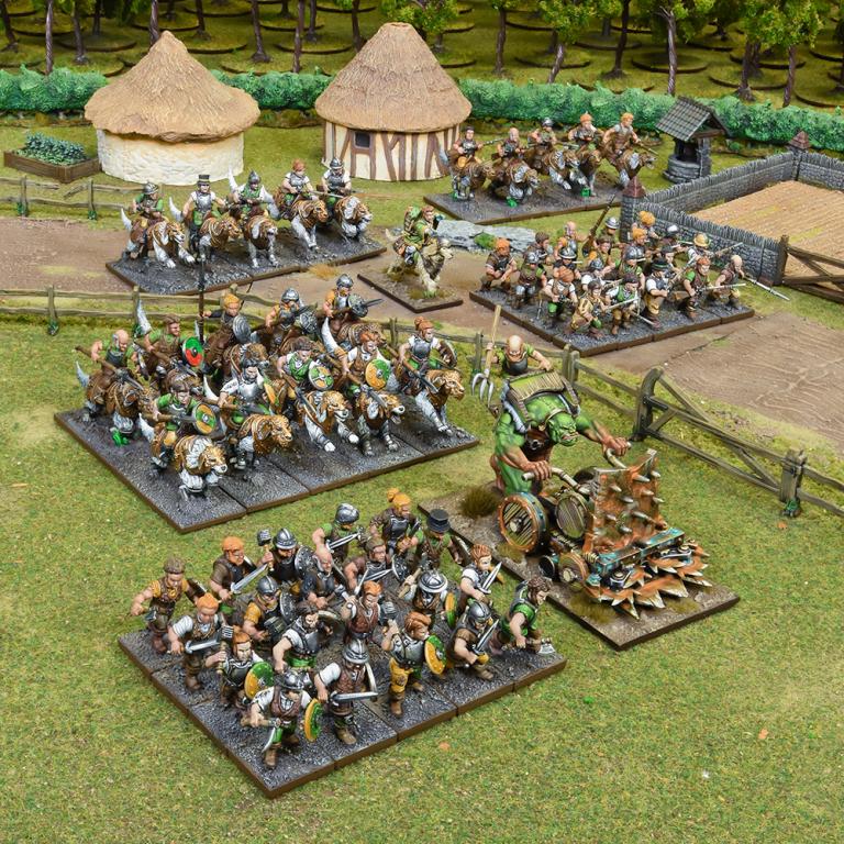 Kings of War: Halfling Army Miniatures Mantic