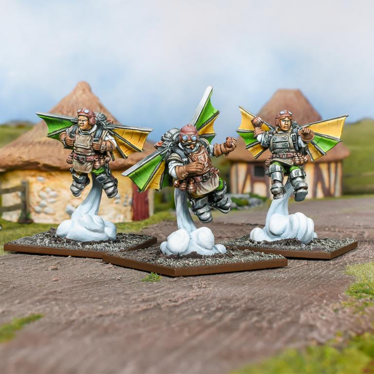 Kings of War: Halfling Ej Grenadiers Regiment Miniatures Mantic