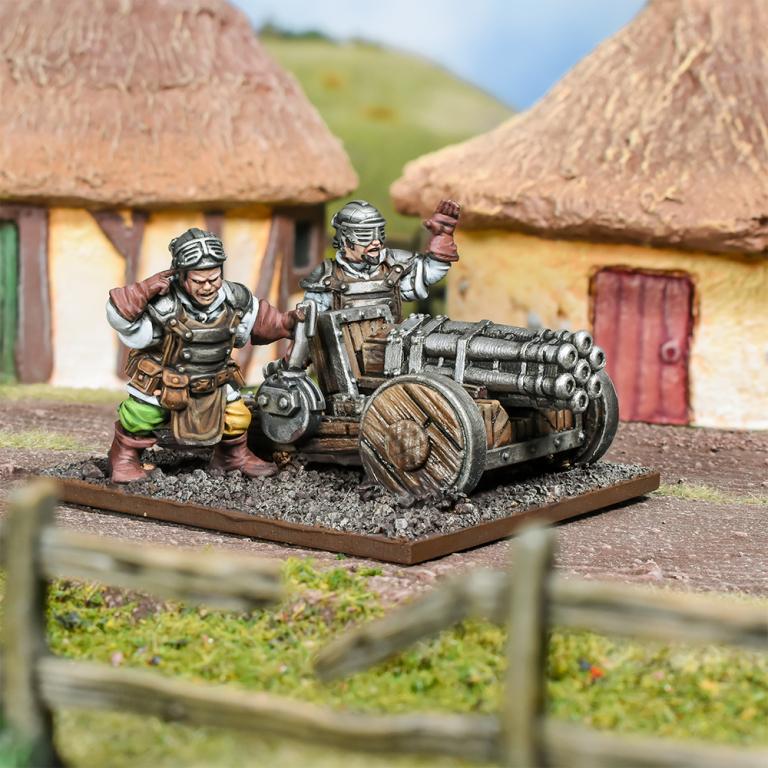 Kings of War: Halfling Howitzer Miniatures Mantic