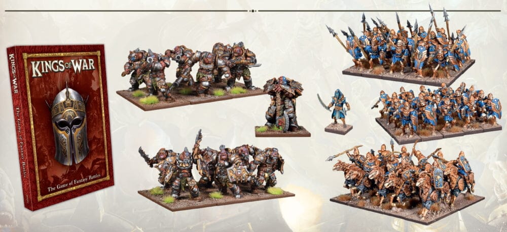 Kings of War: Sands of Ahmun 2-Player Set Miniatures Mantic