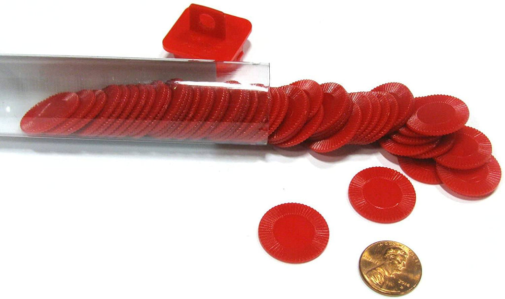 Koplow Games 7/8" Chips (50) Supplies Koplow Games Red 