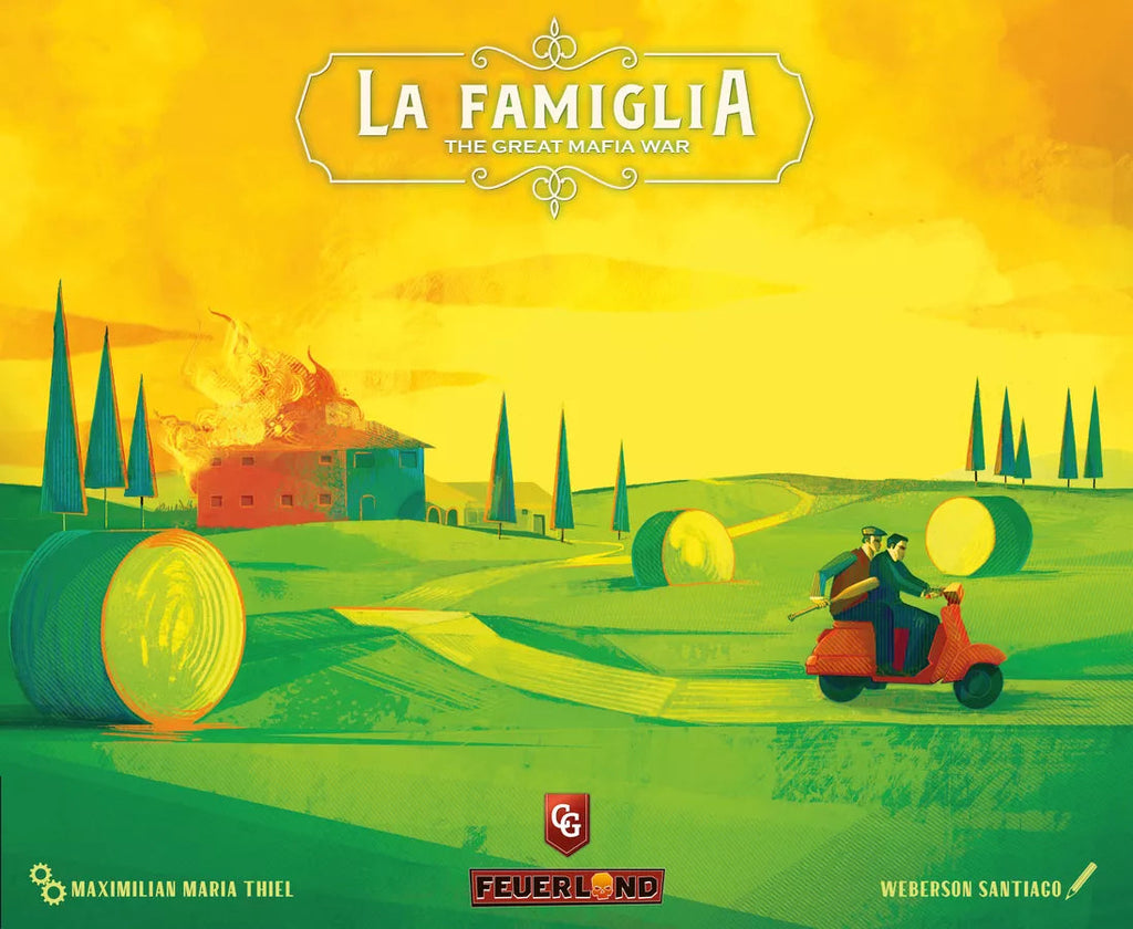 La Famiglia: The Great Mafia War Board Games CAPSTONE GAMES
