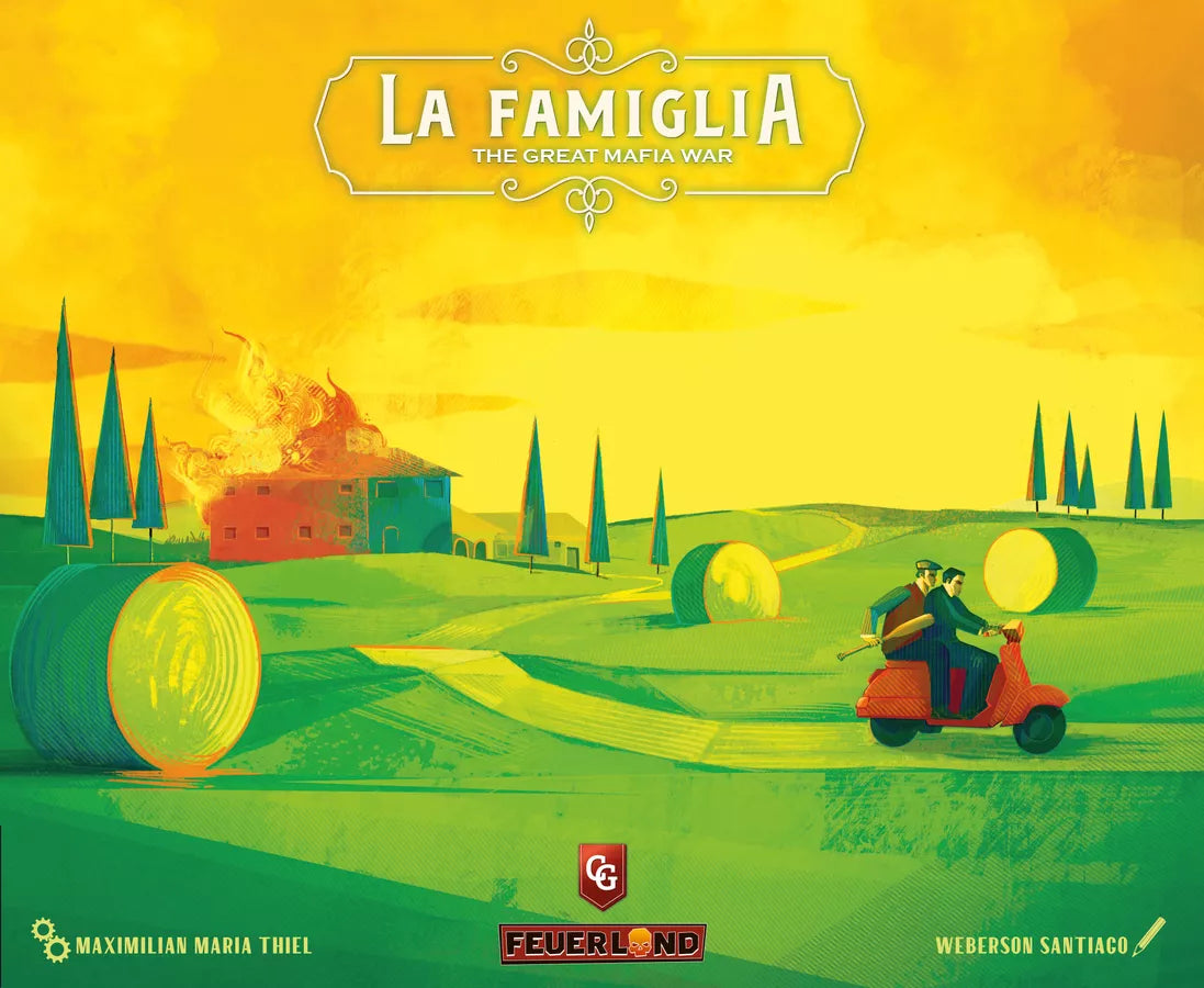 La Famiglia: The Great Mafia War Board Games CAPSTONE GAMES