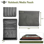 Large Rulebook/Media Pouch P.A.C.K. Molle Accessory Supplies Battle Foam