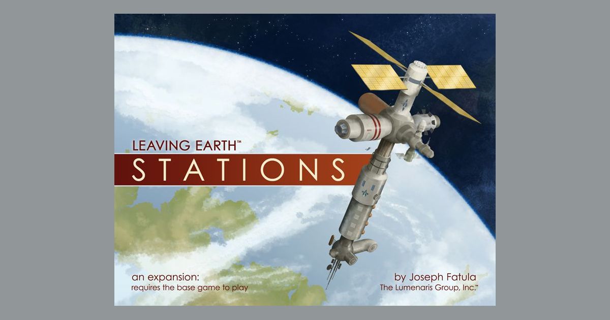 Leaving Earth: Station Board Game LUMENARIS 