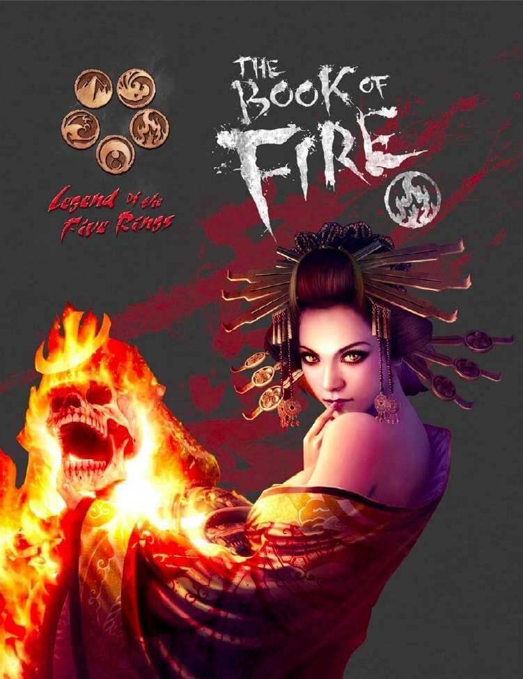 Legend of the Five Rings: The Book of Fire RPG AEG