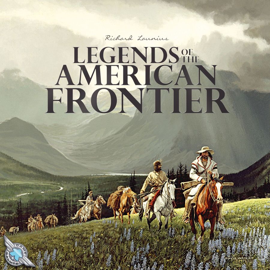 Legends of the American Frontier Board Game GAME SALUTE 