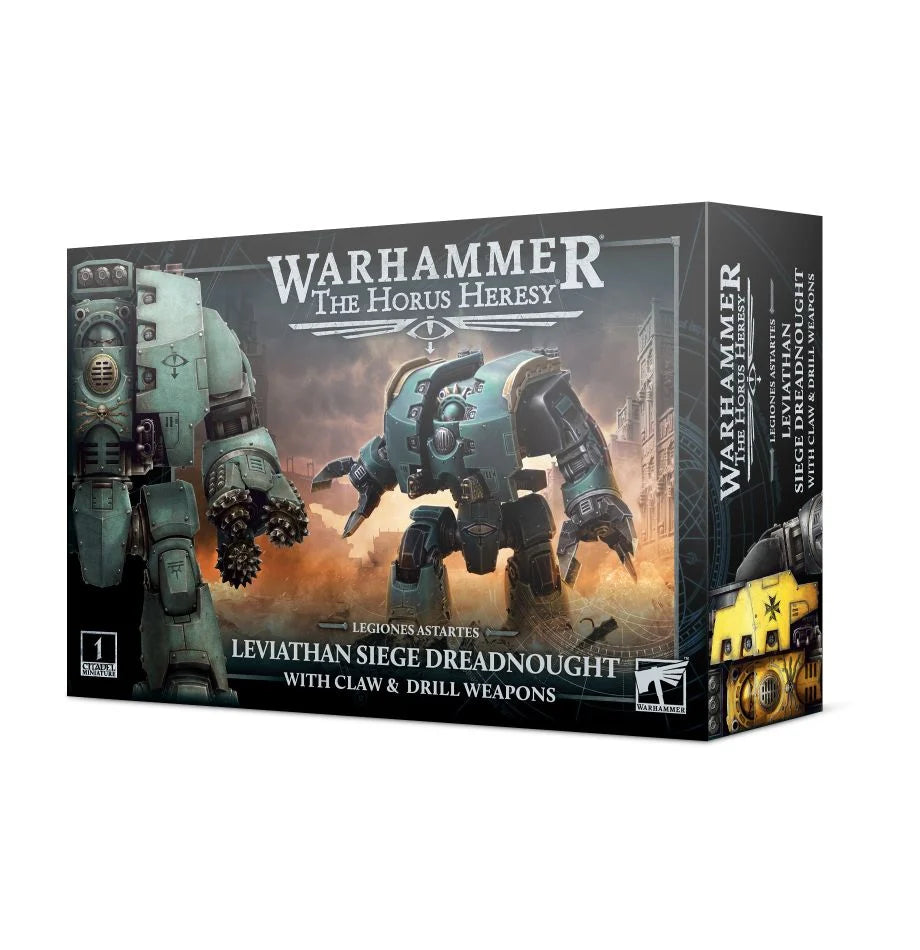 Leviathan Siege Dreadnought with Claw & Drill Weapons Miniatures Games Workshop