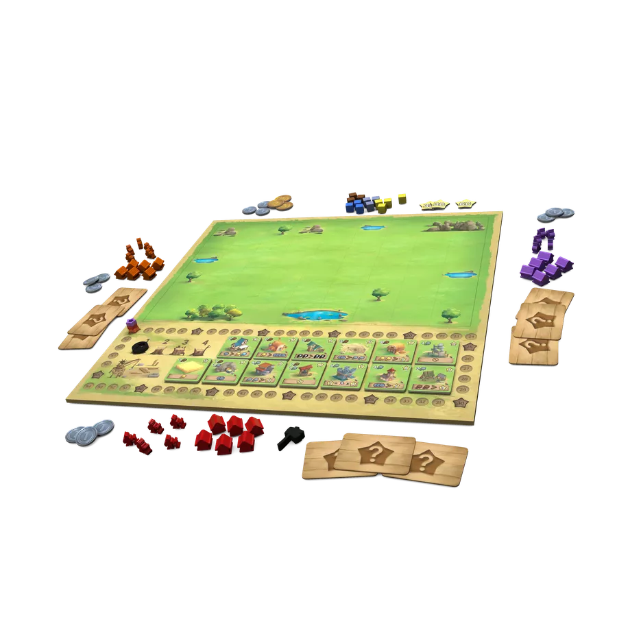 Little Town Board Games Iello