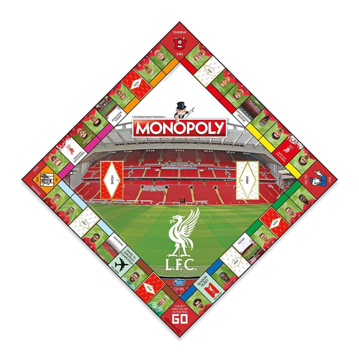 Liverpool FC Monopoly Board Games WINNING MOVES GAMES