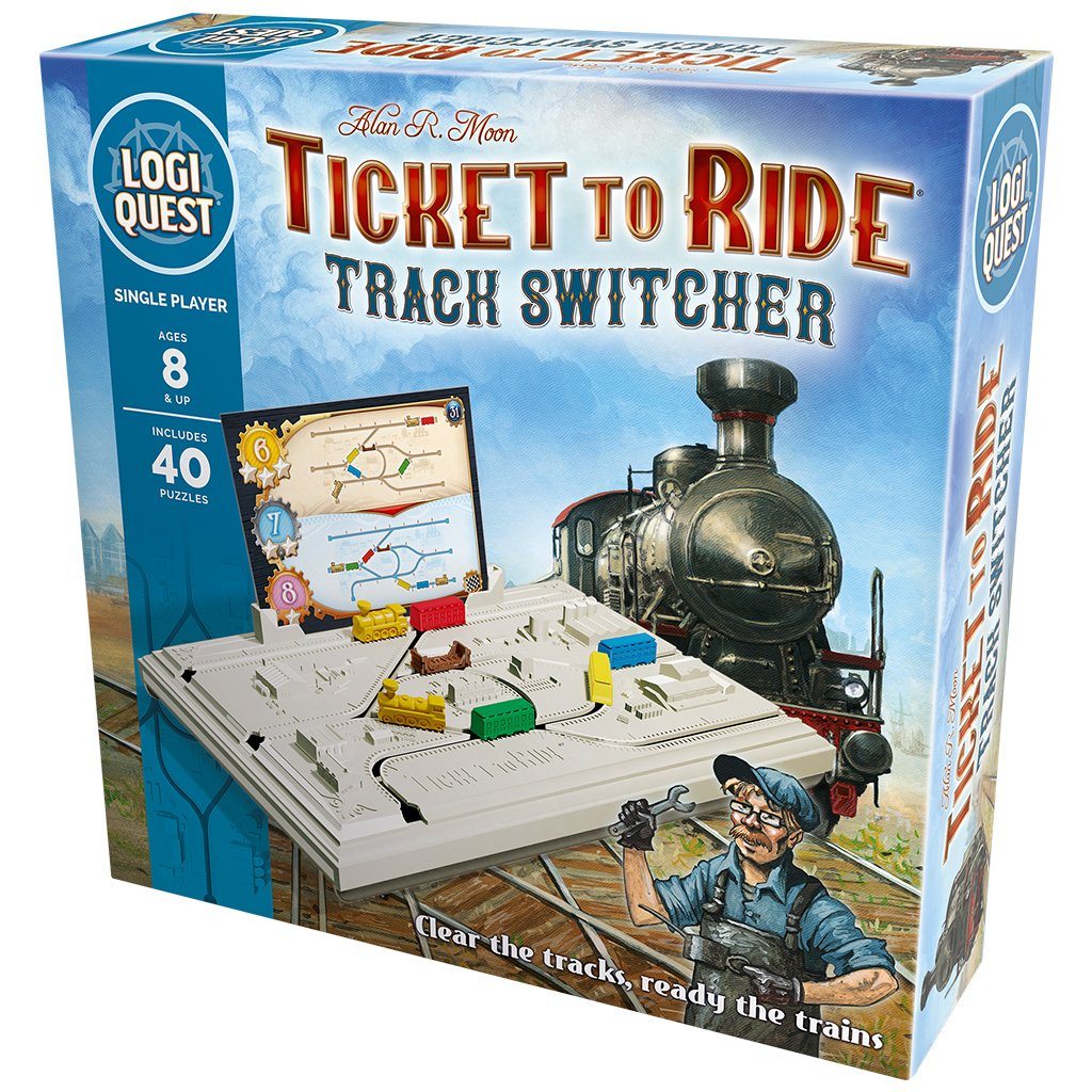 LogiQuest: Tickt to Ride Puzzle Board Games Asmodee