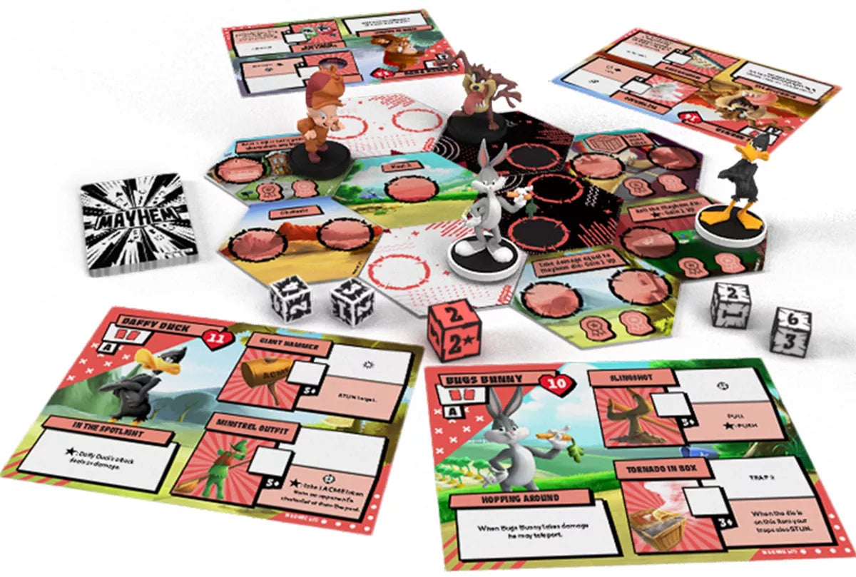 Looney Tunes Mayhem Board Games CMON