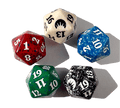 Loose Dice D20 Dice CHESSEX