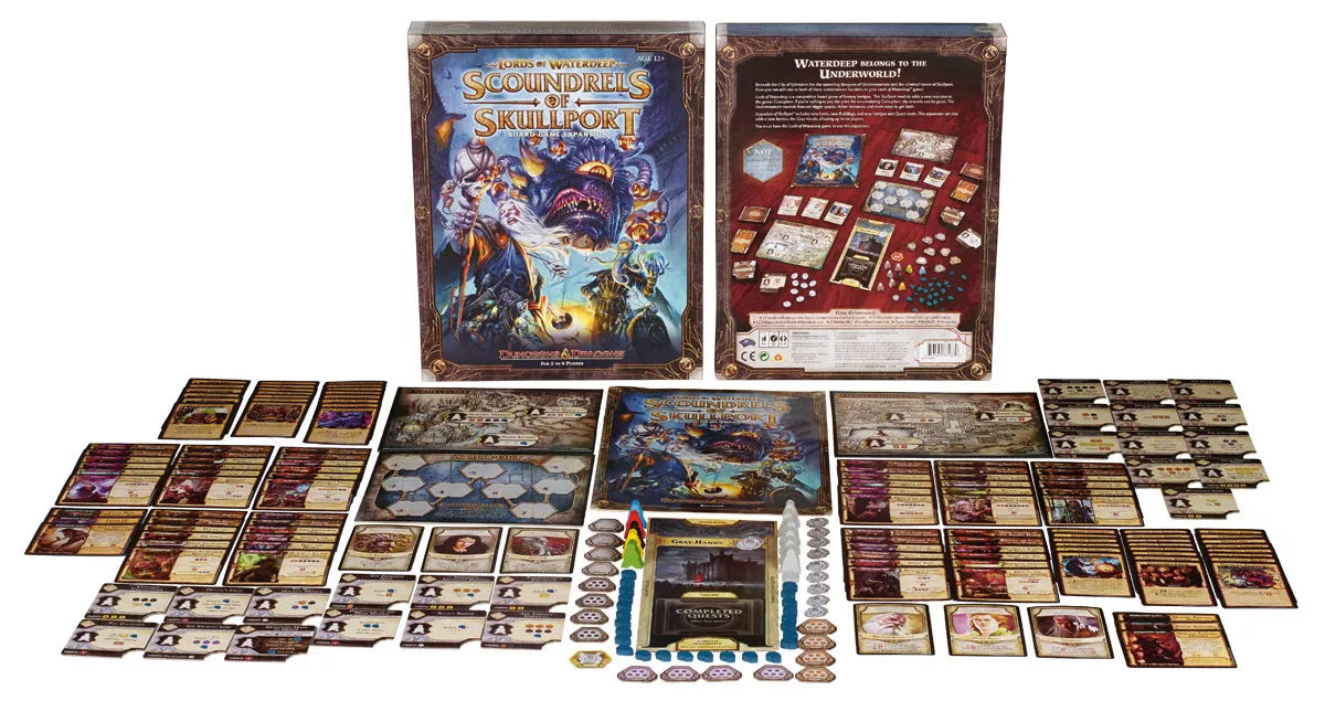 Lords of Waterdeep: Scoundrels of Skullport Board Games Wizards of the Coast