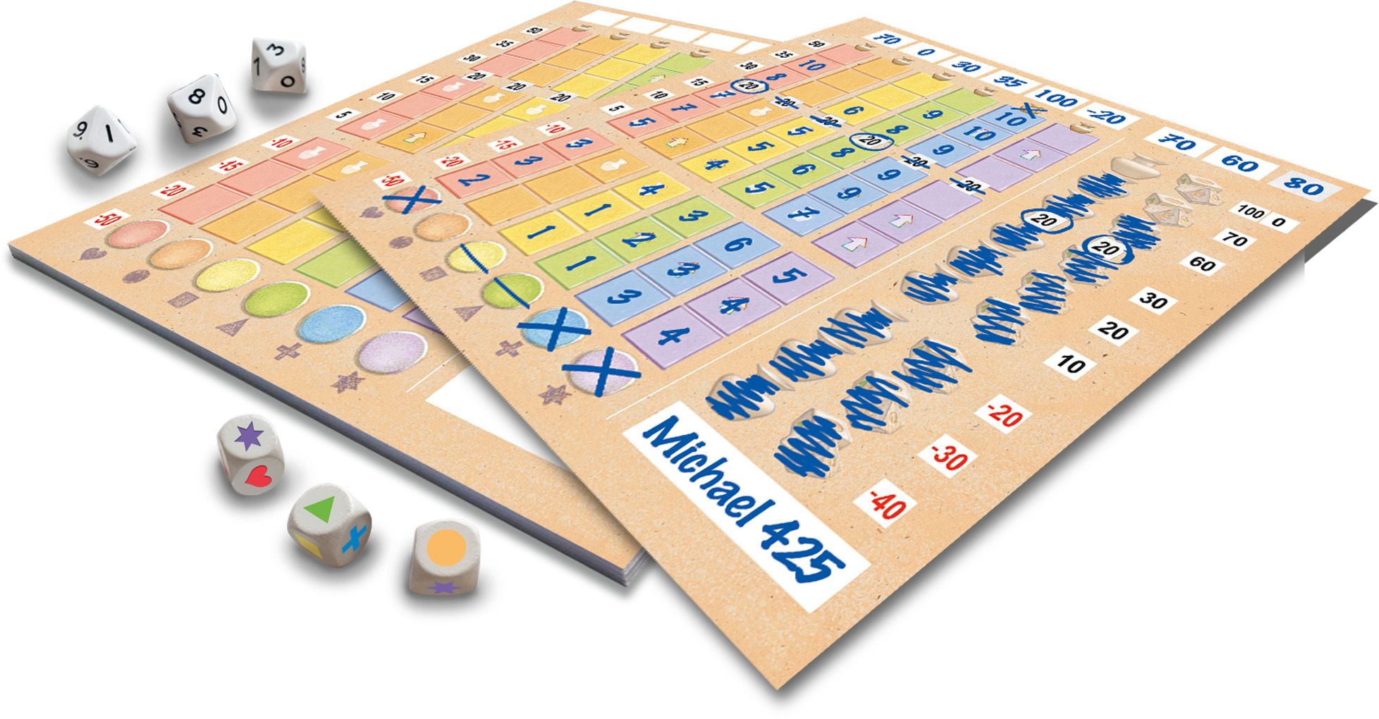 Lost Cities: Roll and Write - DENTED Board Games Kosmos