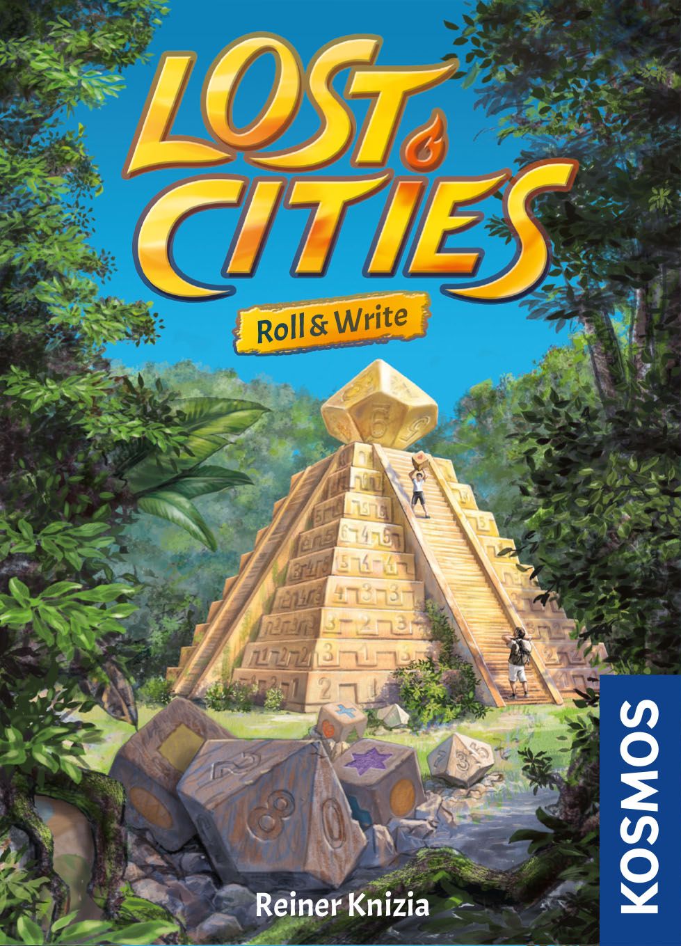 Lost Cities: Roll and Write - DENTED Board Games Kosmos 