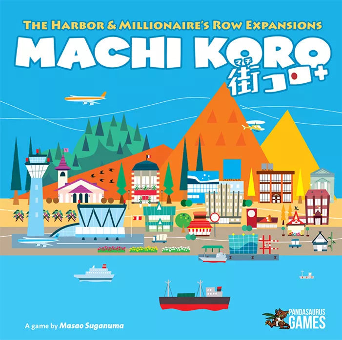 Machi Koro: The Harbor & Millionaire's Row Expansions Card Games PANDASAURUS GAMES 
