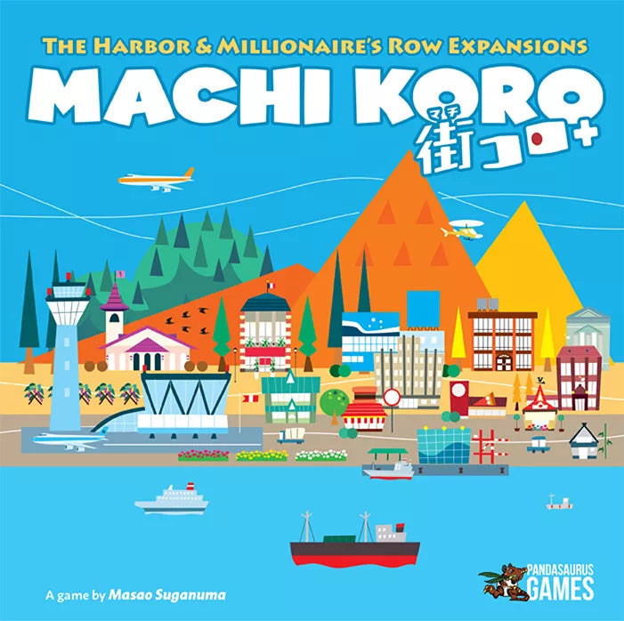Machi Koro: The Harbor & Millionaire's Row Expansions Card Games PANDASAURUS GAMES
