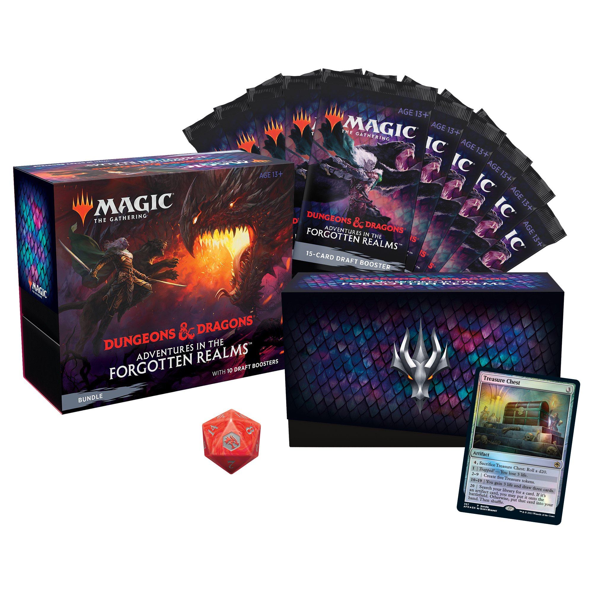 Magic the Gathering: Adventures in the Forgotten Realms Bundle CCG Wizards of the Coast