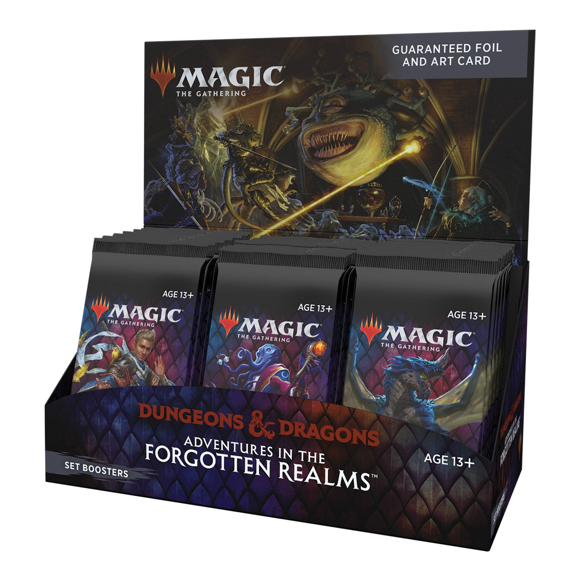 Magic the Gathering: Adventures in the Forgotten Realms Set Booster Box CCG Wizards of the Coast