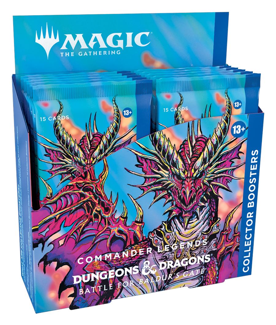 Magic the Gathering: Commander Legends Battle for Baldur's Gate - Collector Booster Box CCG Wizards of the Coast