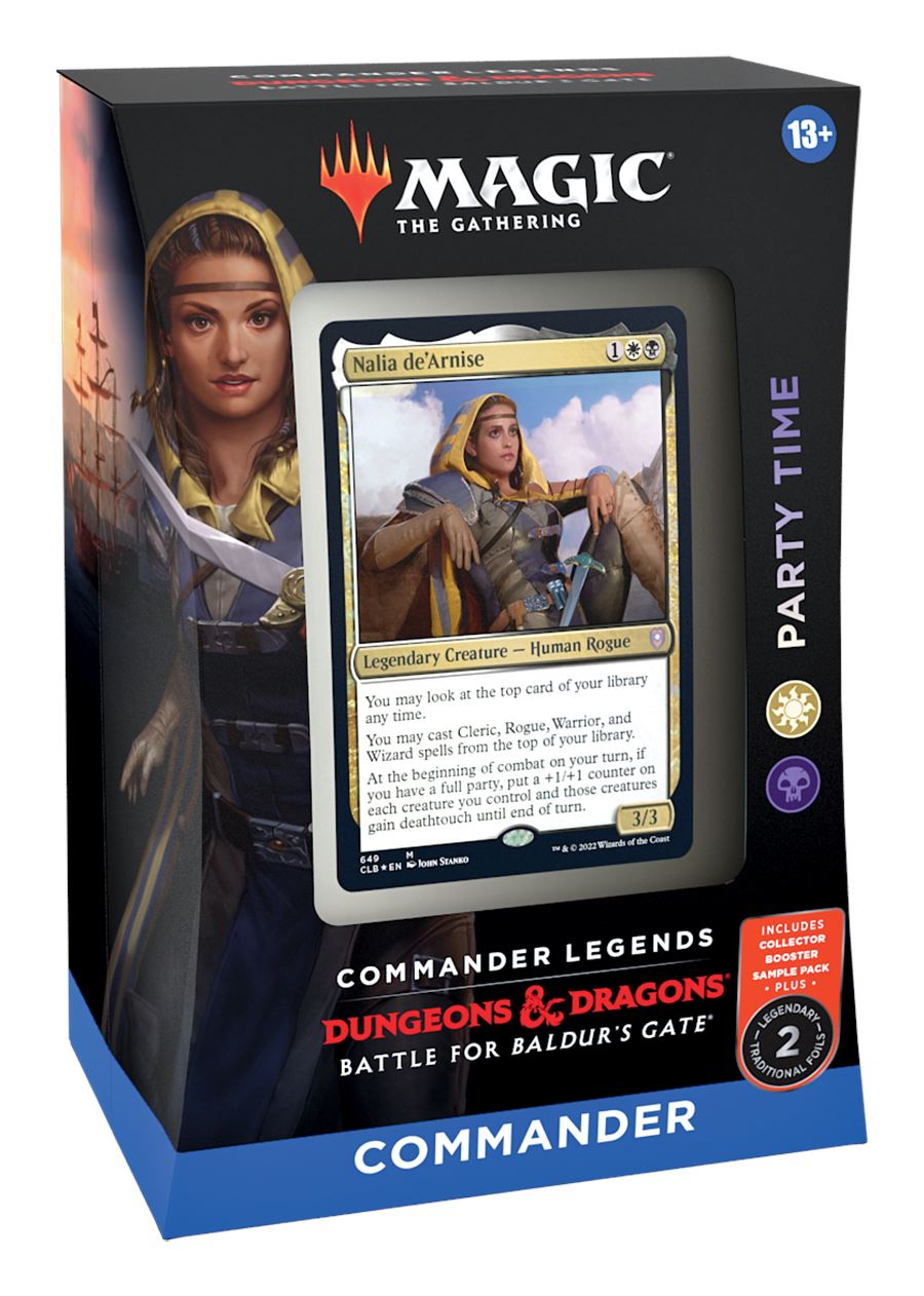 Magic the Gathering: Commander Legends: Battle for Baldur's Gate - Commander Deck CCG Wizards of the Coast Party Time
