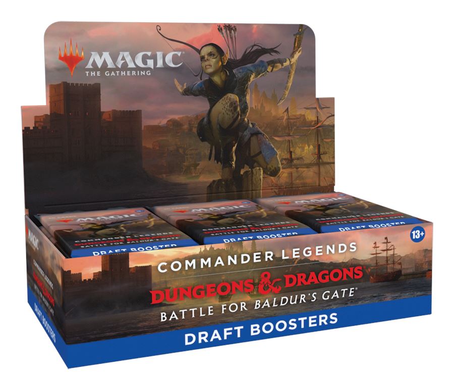 Magic the Gathering: Commander Legends Battle for Baldur's Gate - Draft Booster Box CCG Wizards of the Coast