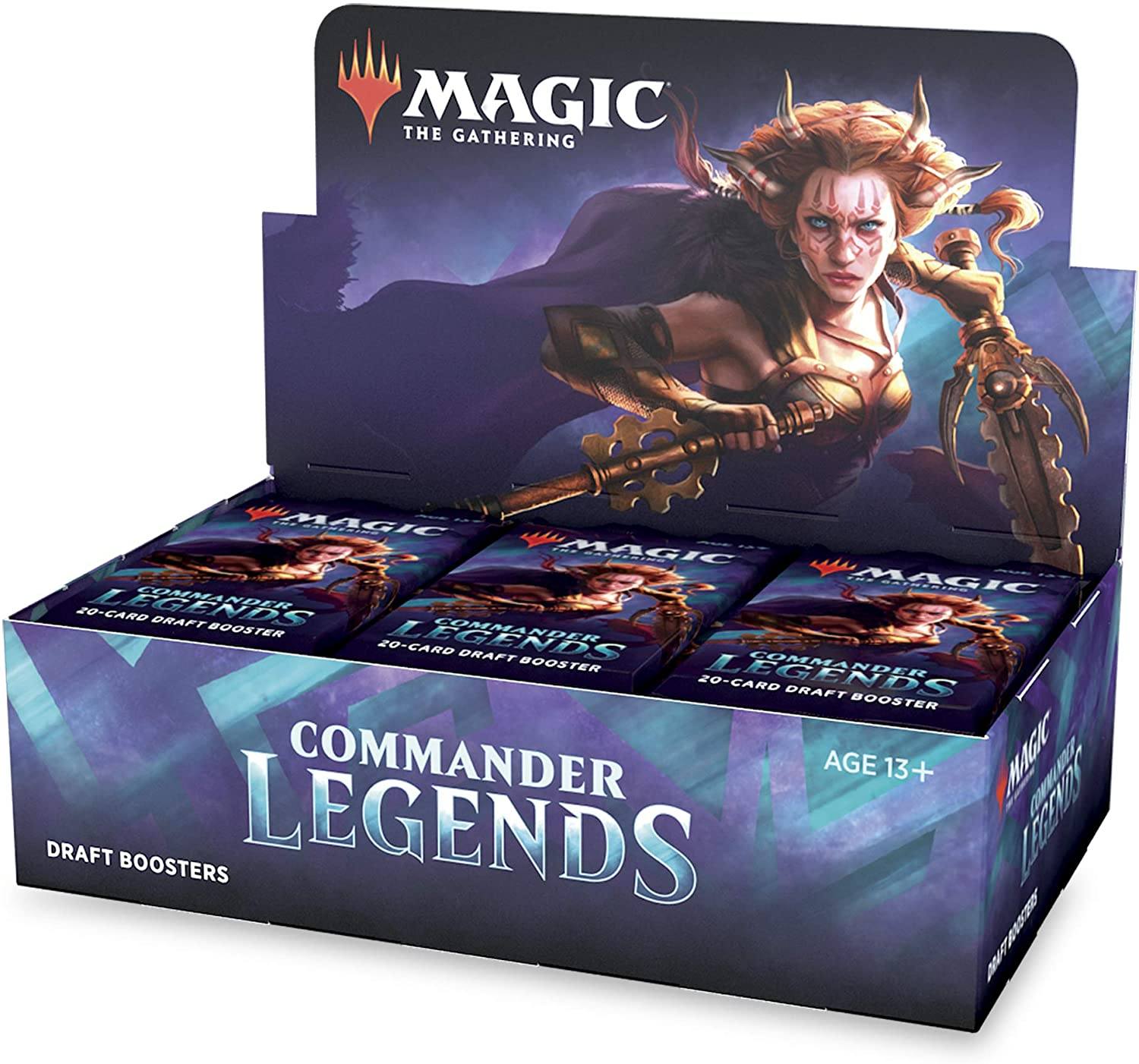Magic the Gathering: Commander Legends Draft Booster Box CCG Wizards of the Coast